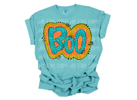 BOO Halloween Graphic Tee
