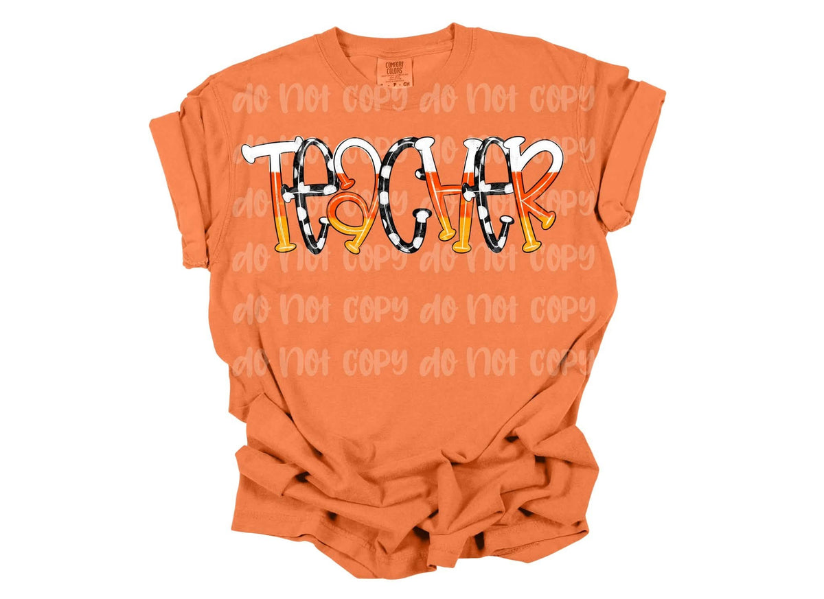 Candy Corn Halloween Graphic Tee