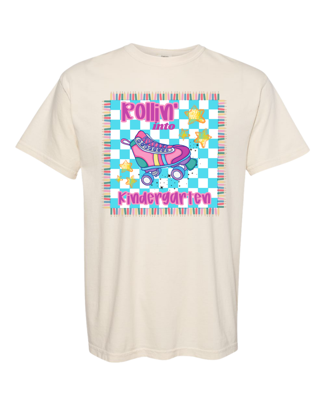 WL Girl's Kindergarten First Day of School Shirts