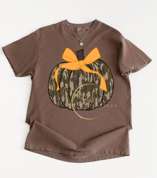 Camo Pumpkin Tee