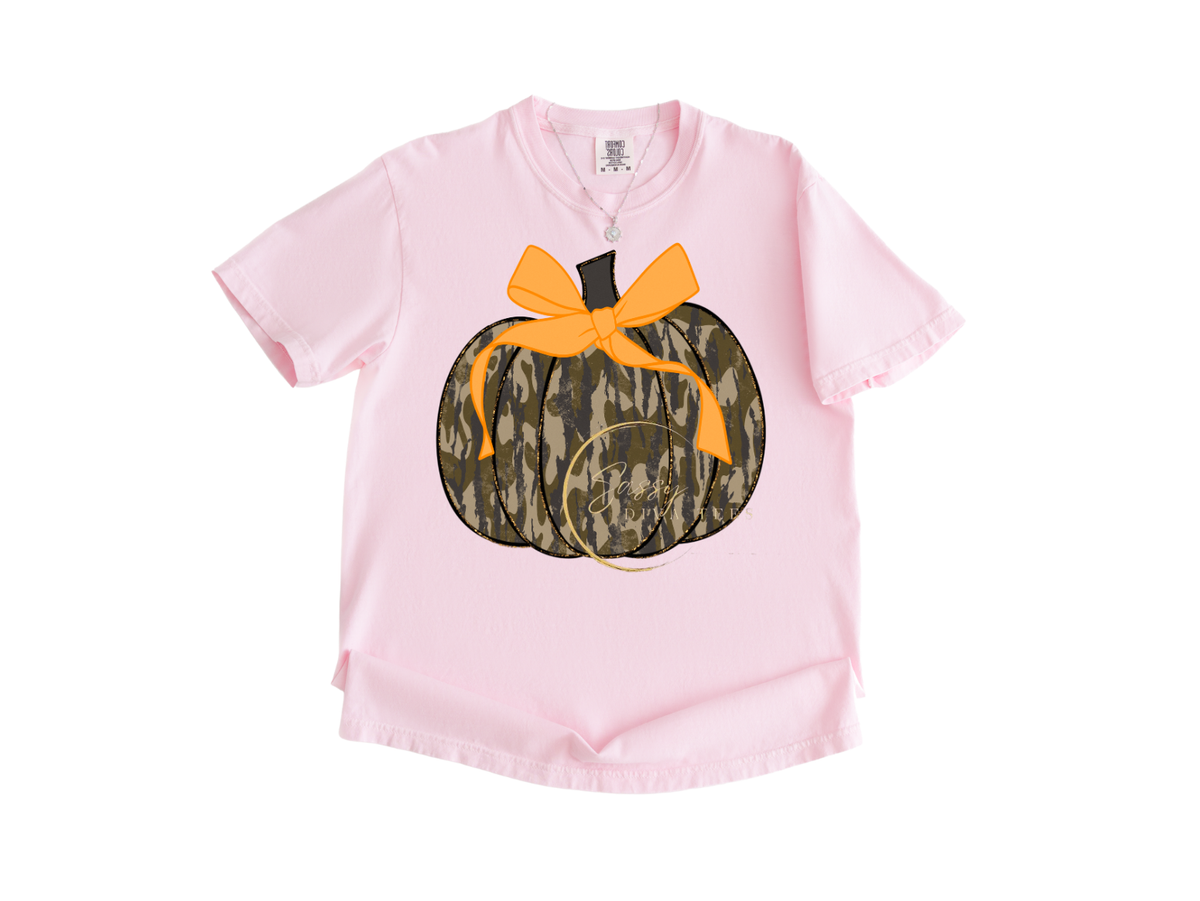 Camo Pumpkin Tee