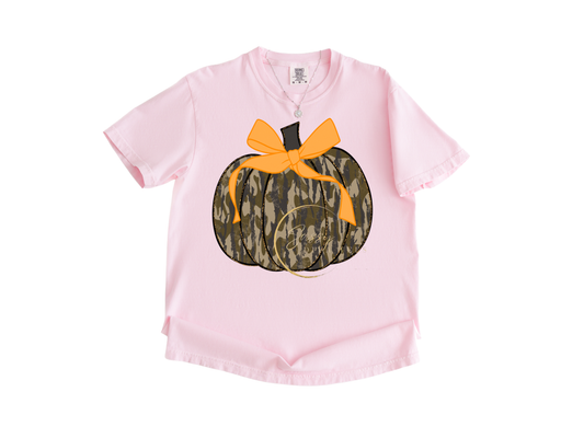 Camo Pumpkin Tee