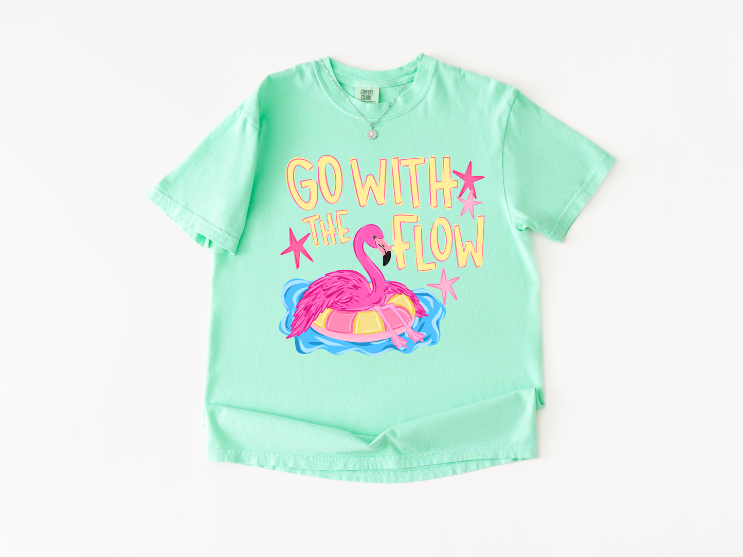 Go with the Flow Graphic Tee