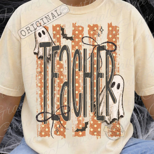Halloween Teacher Graphic Tee