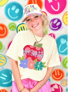 Ms. Sassy Apple Teacher Tee Or Student Tee